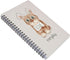 Yansanido Spiral Notebook, 4 Pcs A5 Thick Cat Design, 80 Sheets, 4 Color, 160 Pages Journals for Study