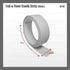 Red Devil 0170 Wide Tub & Floor Caulk Strip, 1-1/4" x 5', White