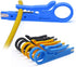 E-outstanding Mini Wire Stripper 3PCS Portable Crimping Tool for UTP STP Network Cable Cutting