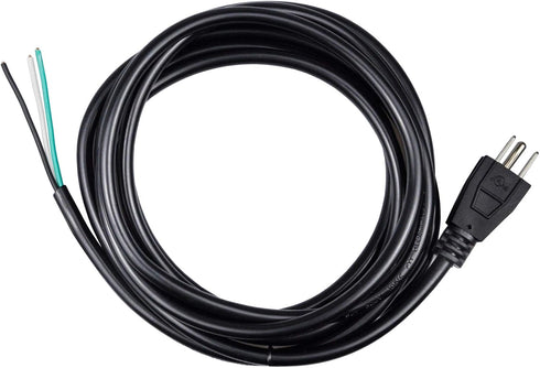 10ft 18 Gauge 3 Prong Heavy Duty Replacement Power Supply Cord for Universal AC Appliance, NEMA 5-15 Plug