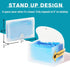 H4D Coupon Receipt Holder Organizer, Mini Folder Plastic Wallet with 13 Pockets for Coupon Receipt Storage, Blue