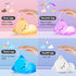 Kids,16 Lamp,Dimmable Night Light for Colors Cat Lamp Cute Baby Night Lights for Nursery,Silicone Rechargeable