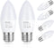 DiCUNO ProOE Eye-Protected E26 LED Bulb, High CRI 98, 5W E26 Candle
