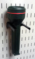 Wall Control 2in Handle Bracket Slotted Metal Pegboard Hook for Wall Control Pegboard - Black