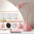 360 EJIAXIN Gooseneck Desk Lamp LED Flexible Reading Light Small Desk Lamps for Small Spaces Home Office Bedroom