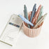 Gel Pens, 6 Pcs 0.5mm Fine Point Smooth Writing Japanese Cute Black Ink Pens for Journaling and Note Taking