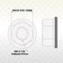 Metal Spacers Online M8 1.25 10 Pack 10.9 13mm x Thread Flange Nuts Black Zinc Steel, Grade Lock Nut with Drive