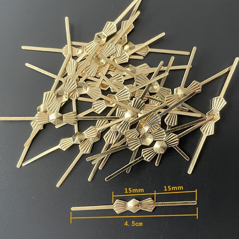 UUYYEO 200 45 mm Pcs Chandelier Bowtie Pins Chandelier Pendant Connectors Chandelier Connector Clips Chandelier
