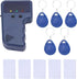 YHomU 125Khz Handheld Reader Writer Copier Duplicator, Portable Id Card Reader, Includes 5