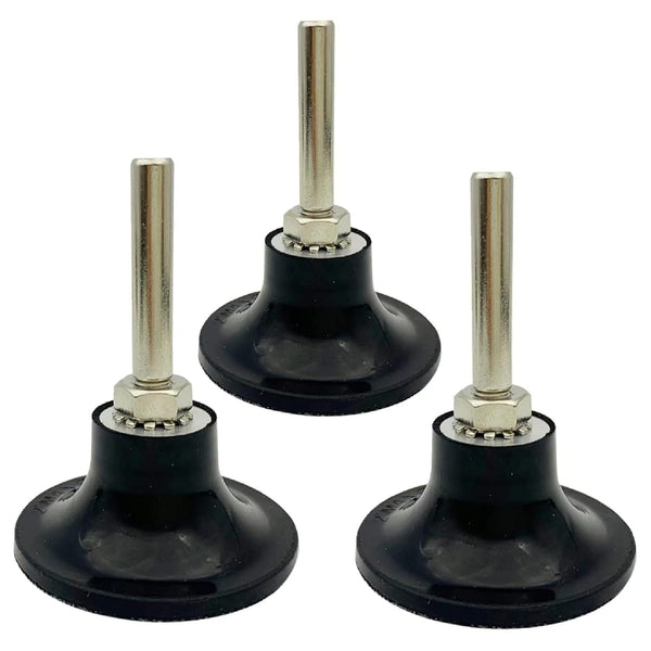 3PCS 2 Inch Die Grinder Sanding Disc with 1/4" Shank, Grinder Holder,