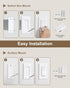 200FT 15A/1875W Remote Control Outlet, Decorator Rocker Wall Switch, Long Range Wireless Light Switch, Mini Remote