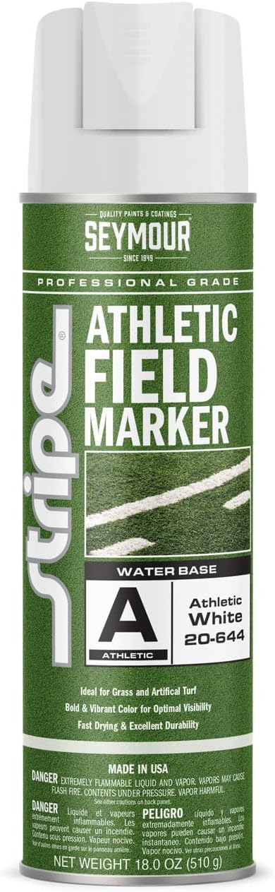 Seymour 20-644 Stripe Athletic Field Marker, White Color