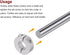 2pcs Double Split Shaft Collar for 16mm Shaft, Set Screw Clamp-On Collars