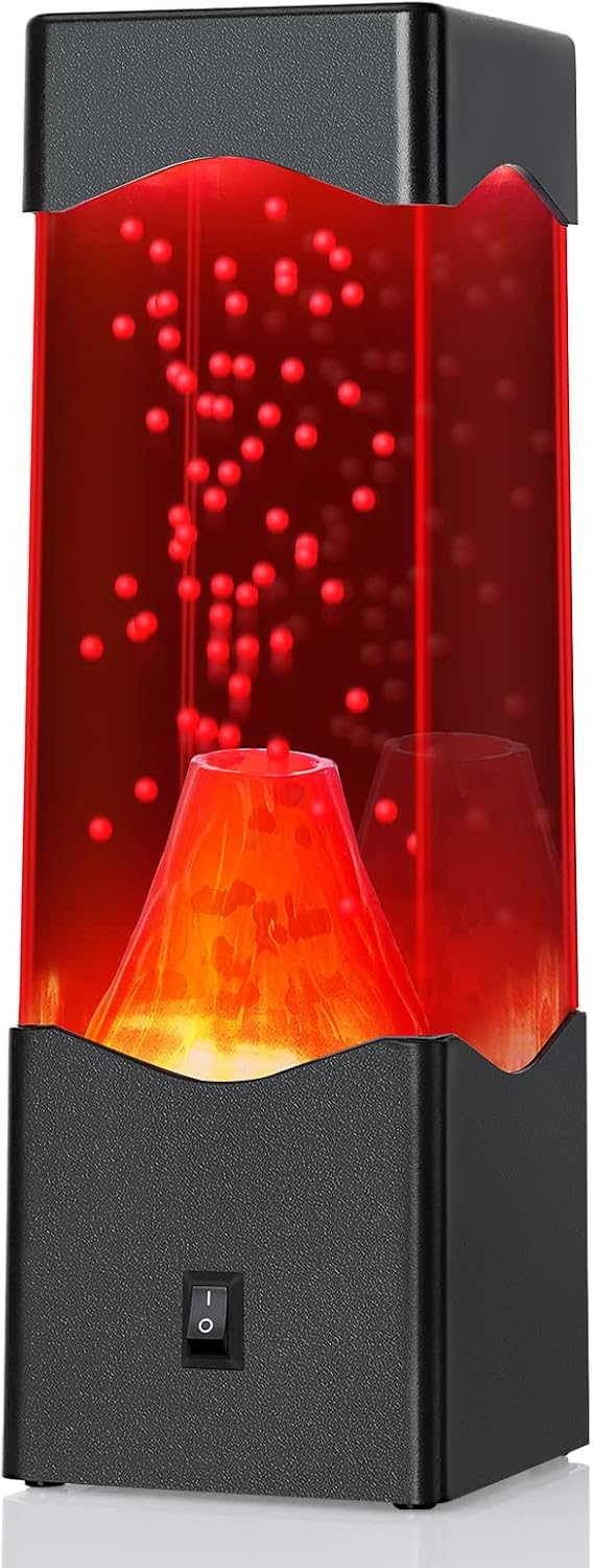 Night Light for Kids,USB Powered Volcano Lamps,Relaxing Nightlight for Kids & Adults,Room