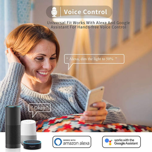 Avatar Controls GU10 Smart Bulb 2 Pack, Alexa Compatible, 50W Halogen Equivalent, 5W Dimmable Wi-Fi Track Light