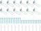 PATIKIL Whiteboard Mounting Hardware, 12 Set Wall Hanger Installation Support Fastener for Office, Classroom