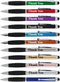 Thank You Greeting Gift Stylus Pens for Touchscreen Devices, 2 in 1 Combo Pen, 50 Pack, Multi-Color for Events