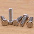 3/8-16 x 1 Hex Head Bolts Screws, 304 Stainless Steel 18-8, Fully Threaded, 10 PCS