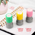 PEUTIER 3pcs Pleasure Serving You Stamps, Server Stamps for Checks Stationery Stamp Self Ink Stamp for Service Work