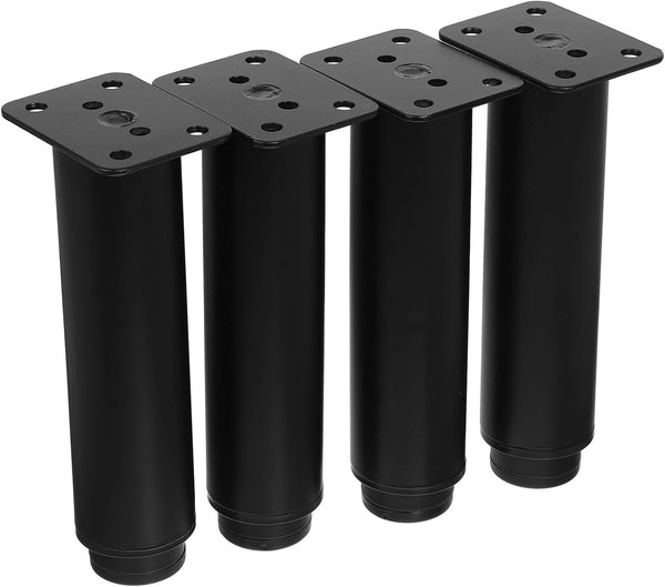 Operitacx 4pcs Adjustable Metal Bed Frame Legs Sofa Furniture Feet Replacement, Heavy
