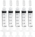 GVTCO 5ml Syringes Without Needles, 5cc Luer Lock Syringe - Disposable Individually Wrapped(50