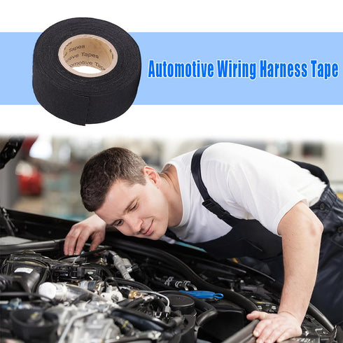 Joyzan Wiring Harness Tape, Automotive Fiber Cloth Wrap Electrical High Temp Wrapping Protection Insulation Self