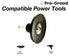 Pro-Graad 2" 1/4" Type S Pad Holder for Quick Change Discs, Shank, Type II, TS, S-Type Holder Quick Change Mandrel