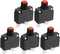 uxcell AC 125V/250V 15A Push Button Circuit Breaker for Air Compressor (5 Pcs)