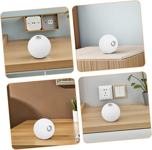 G9 1-Piece Globe Lamp Shade Replacement Milky White Shatterproof Plastic Sphere Lampshade for Ceiling Light Fixtures