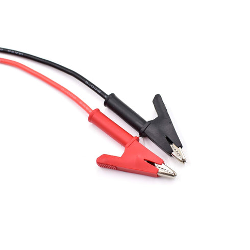 14 Gauge Jumper Wires with Alligator Clips - Heavy Duty Silicone Test Leads Set, 2Pcs 39"/1m