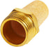Quickun Air Pneumatic Mufflers, 1/4" Male Thread Sintered Bronze Exhaust Muffler Silencer (Pack of 3) by Quickun