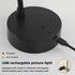 3 Dimmable Wireless Picture Light, Magnetic Rechargeable LED Painting Light with Remote, Battery Operated Wall Art