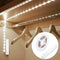 KUCAM Motion Sensor Wardrobe Light, LED Strip Closet Lights, PIR Auto on/Off, Battery