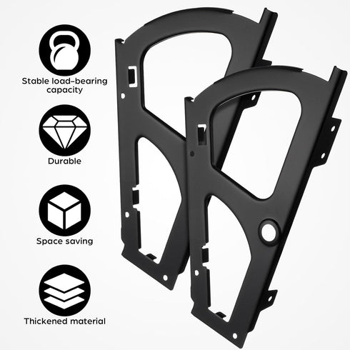 LIFKOME Single-Layer Shoe Cabinet Flip Bracket with Accessories, Cabinet Flips Rack Parts for Home Entryway Storage