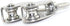2PCS Lifting Single Pulley - Stainless Steel Heavy Duty Swivel Rope Pulley Block M15