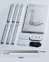 6 Pack 7 Dimmable Closet GOODEA Led Under Cabinet Lights Wireless with Charging Station, Rechargeable Motion Sensor