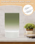 Singingin Bedside Table Lamp Sage Green Ombre Small Lamp for Nightstand with Plug Baby Night Lights Desk Lamp