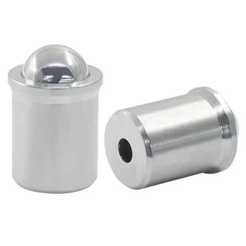 Zorveiio 10PCS 304 Door/Cabinet/Drawer(10 13, 27N) Ball Plungers, Stainless Steel Ball Detent Screws Bearing Spring