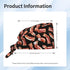 Nurse Scrub Cap Men Women with Buttons - Bacon Pattern A Print Soft Comfy Surgical Cap, Adjustable Tie Back Scrub Nurse
