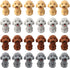 dohobby 24 Pieces Animal Pencil Erasers - 3D Cute Dog Cap Toppers for Party Favors