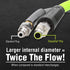 Flexzilla Pro High Flow Ball Swivel Plug, 1/4" Body, 1/4" MNPT - A53440FZBS