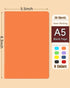 Gwybkq A5 Notebooks Bulk Blank Journals 16 Packs(5.5x8.3), Travel in Bulk Colorful Soft Cover, Sketchbook with No Lines Writing Diary Subject Notebooks Planner 30 Sheets/60 Pages by Gwybkq