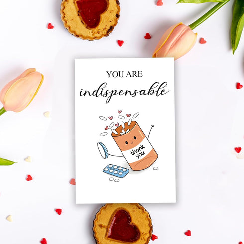 GVMGVM Nurse Day Cards, Funny Medical Dr's Day Thank You Card for Doctor Nurse Pharmacist, Pharmacy Tech Gift, Cute