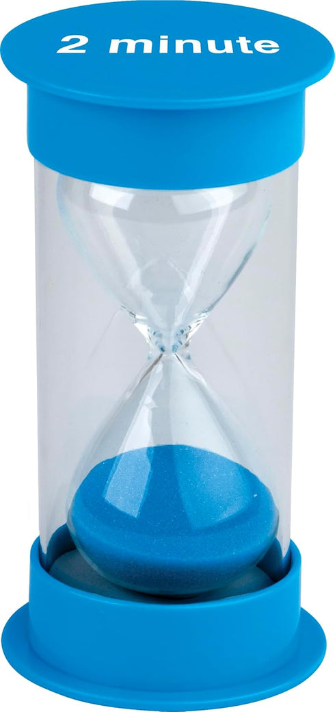 Teacher Created Resources Medium Sand Timer - 2 Minute - 20758, Blue