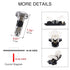 Brightfour T Tap Wire Connectors for 16-20 AWG Wires, Solderless 3 Way 1 Pin Wire Connectors, 12 Pack