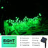 Taoushuleng 2 Pack 200 40Ft 8 Solar Green String Lights Outdoor, Total LED Each with Lighting Modes for Yard