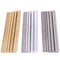 Glarks 21pcs Metals Round Rod Lathe Bar Stock for DIY Craft Tool, 2mm - 8mm Diameter, 100mm Length, Includes Brass,