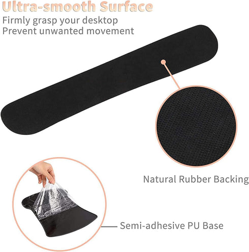 Keyboard Wrist Rest and Mouse Pad Support Set, Bible Verse Philippians 4:13 Sunflower Ergonomic Gel Mouse Pad, Easy