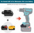 Battery Adapter DM18M for Makita 18V Tools, Converts Dewalt 20V & Milwaukee M18 to Makita 18V with USB Port