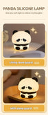 3 Dimmable ATSUI Cute Panda Night Light, LED Squishy Novelty Animal Night Lamp, Food Grade Silicone, Level Rechargeable